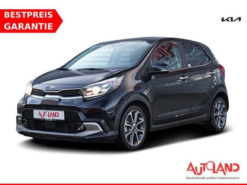 Schwarz Gebraucht 2021 Kia Picanto X-Line Kleinwagen | 15.990 € (Etwas zu teuer) - Bild 1/4