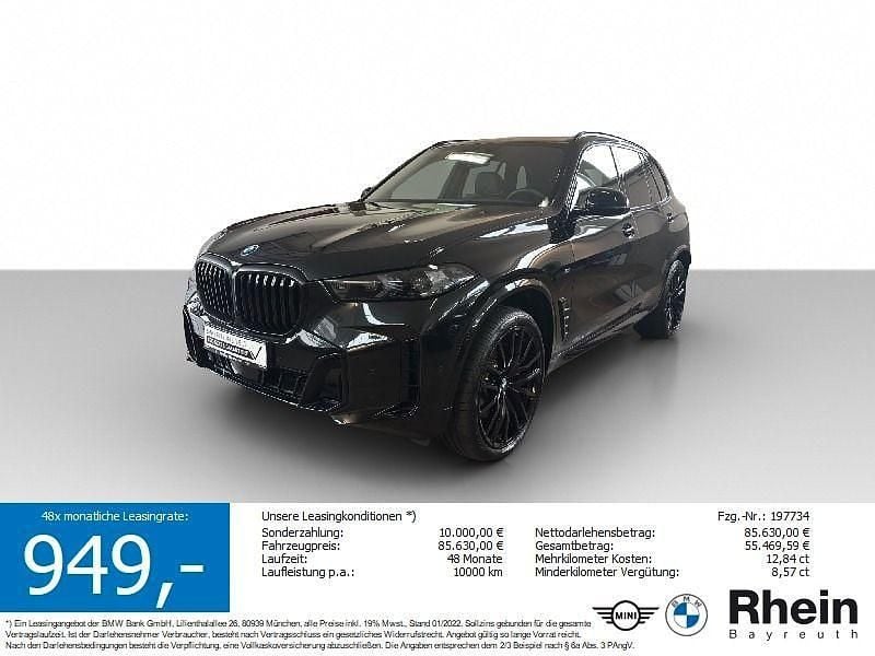 Black sapphire metallic Gebraucht 2025 BMW X5 M Sport SUV | 80.510 € (Superpreis) - Bild 1/4