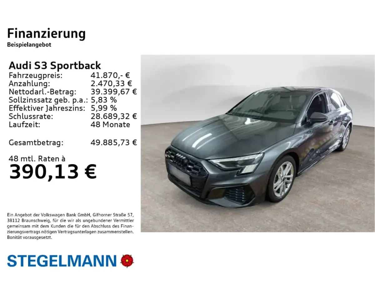 Gebraucht Audi S3 310 PS (228 kW) 2024 Limousine