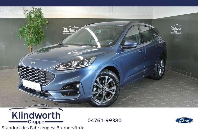 Chroma blau Gebraucht 2023 Ford Kuga ST-Line SUV | 26.450 € (Fairer Preis) - Bild 1/4