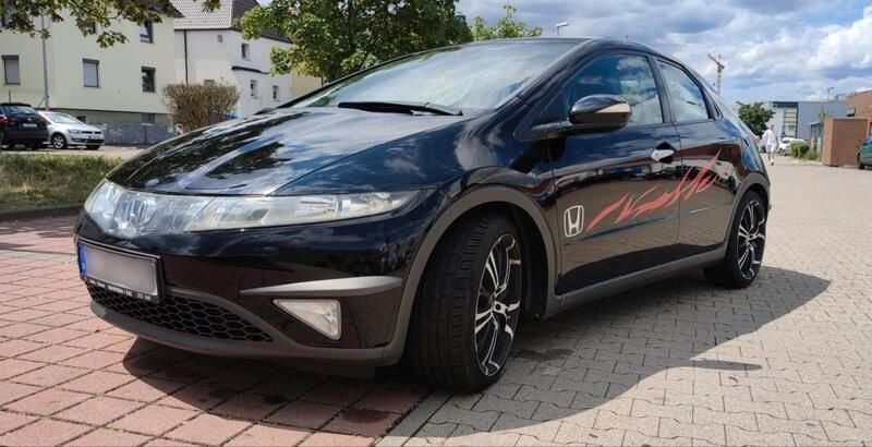 Schwarz Gebraucht 2008 Honda Civic Sport Limousine | 4.500 € (Fairer Preis) - Bild 1/4