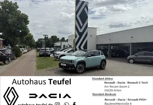 Ny Renault 4 E-Tech Iconic 110 kW (150 HK) 2025 Grøn SUV