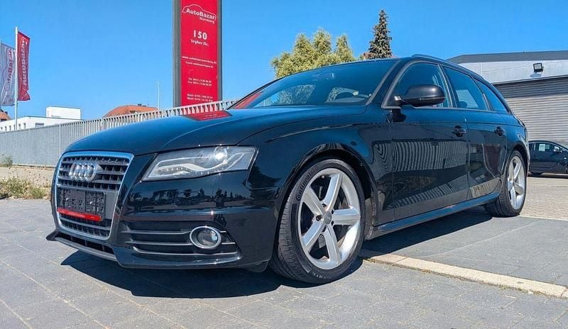 Schwarz Gebraucht 2009 Audi A4 S-Line Kombi | 4.999 € (Guter Preis) - Bild 1/4