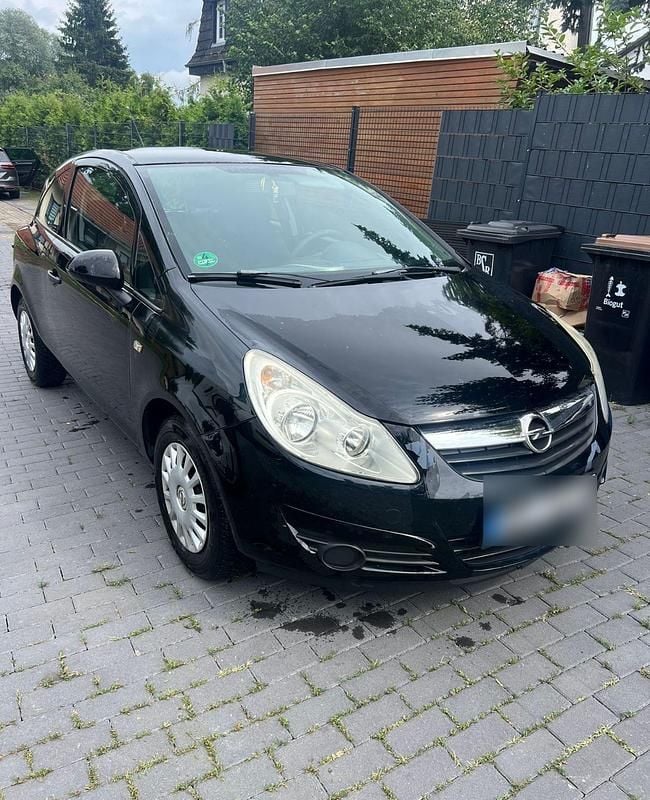 Gebraucht Opel Corsa 2008 Schwarz Kleinwagen