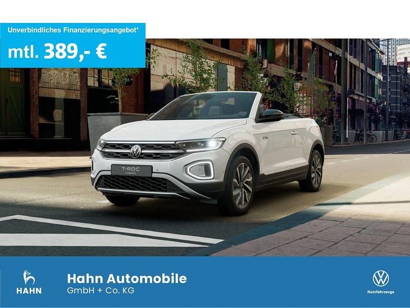 Weiß Gebraucht 2025 VW T-Roc Cabriolet Style Cabrio | 38.516 € (Fairer Preis) - Bild 1/3