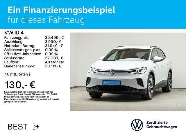 Gebraucht VW ID.4 Pro Performance 150 kW (204 PS) 2023 Gletscherweiß metallic (metallic) SUV