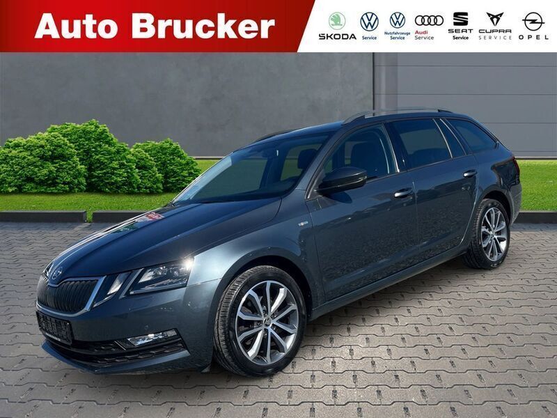 Quarzgrau metallic Gebraucht 2020 Skoda Octavia Soleil Kombi | 17.970 € (Teuer) - Bild 1/4