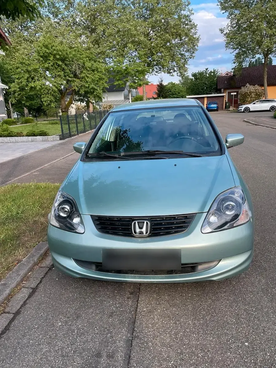 Gebraucht Honda Civic 110 PS (80 kW) 2004 Grün Limousine