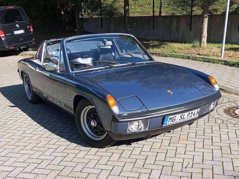 Blau Gebraucht 1971 Porsche 914 Cabrio | 25.914 € - Bild 1/4