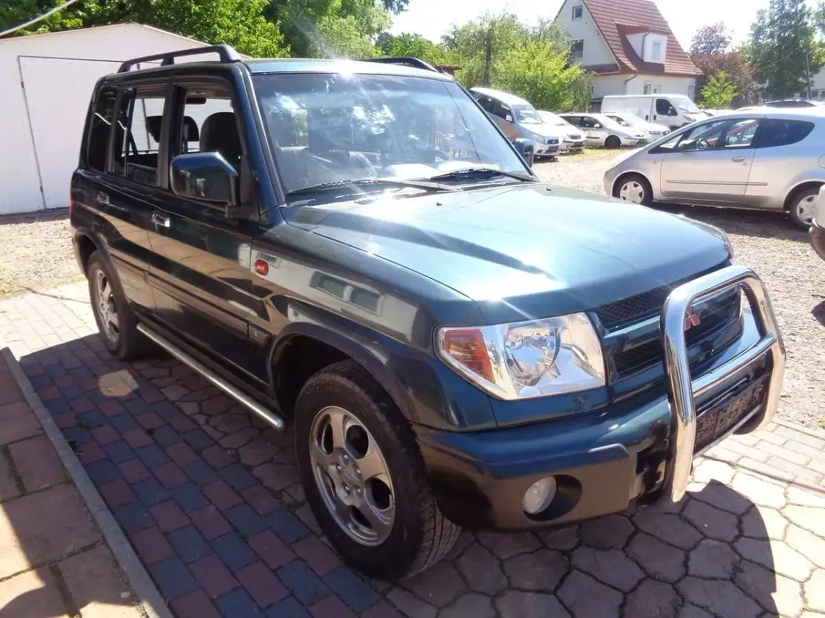 Gebraucht Mitsubishi Pajero 129 PS (94 kW) 2003 Grün SUV