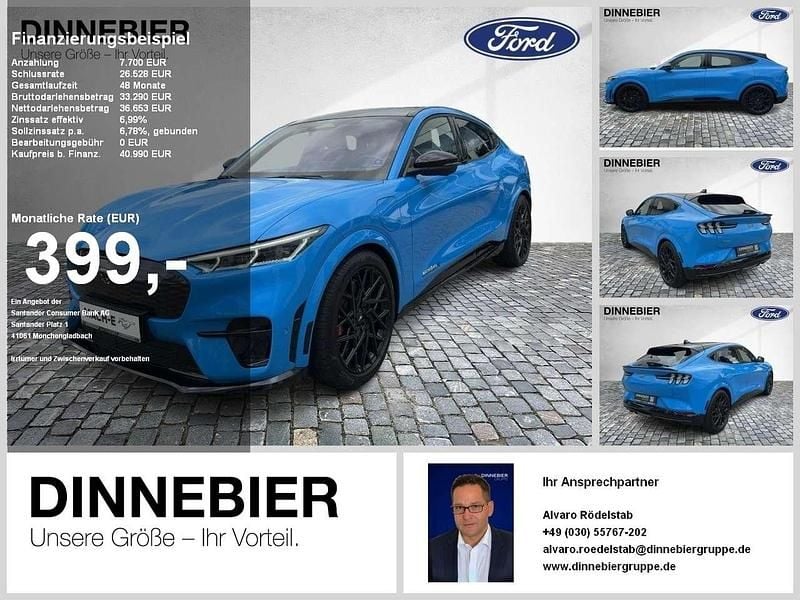 Grabber blue metallic Gebraucht 2023 Ford Mustang Mach-E GT SUV | 39.988 € (Superpreis) - Bild 1/2