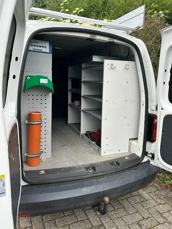 Gebraucht VW Caddy 102 PS (75 kW) 2018 Weiß Van / Kleinbus