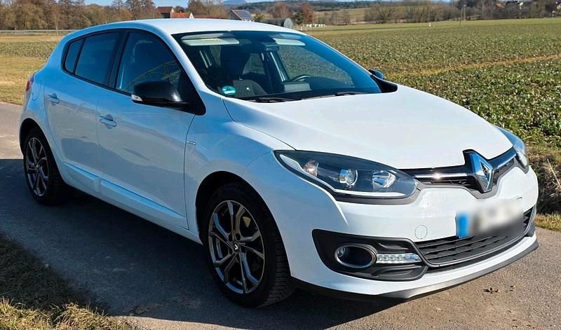Gebraucht Renault Mégane LIMITED 110 PS (80 kW) 2015 Weiß Limousine