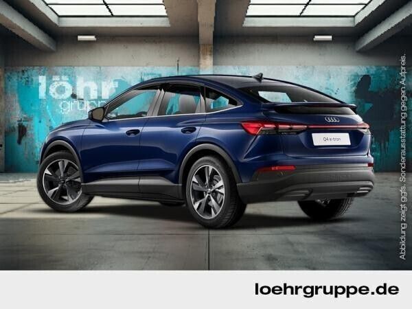 Neu Audi Q4 Sportback e-tron Basis 125 kW (170 PS) 2025 Grau (kieselgrau) SUV