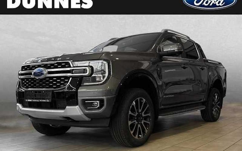 Grau (carbonized grey metallic) Neu 2025 Ford Ranger Platinum Abholung | 63.600 € (Fairer Preis) - Bild 1/4