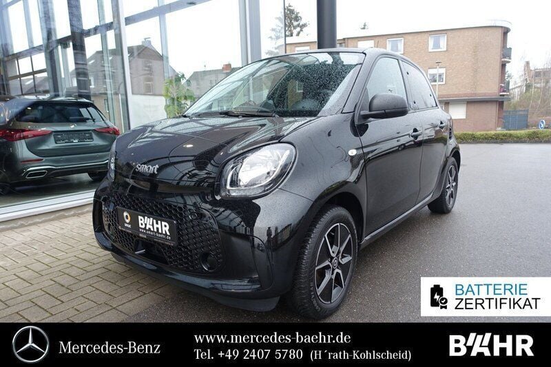Karosserie in black Gebraucht 2021 Smart ForFour Electric Drive Passion Limousine | 10.950 € (Etwas zu teuer) - Bild 1/4