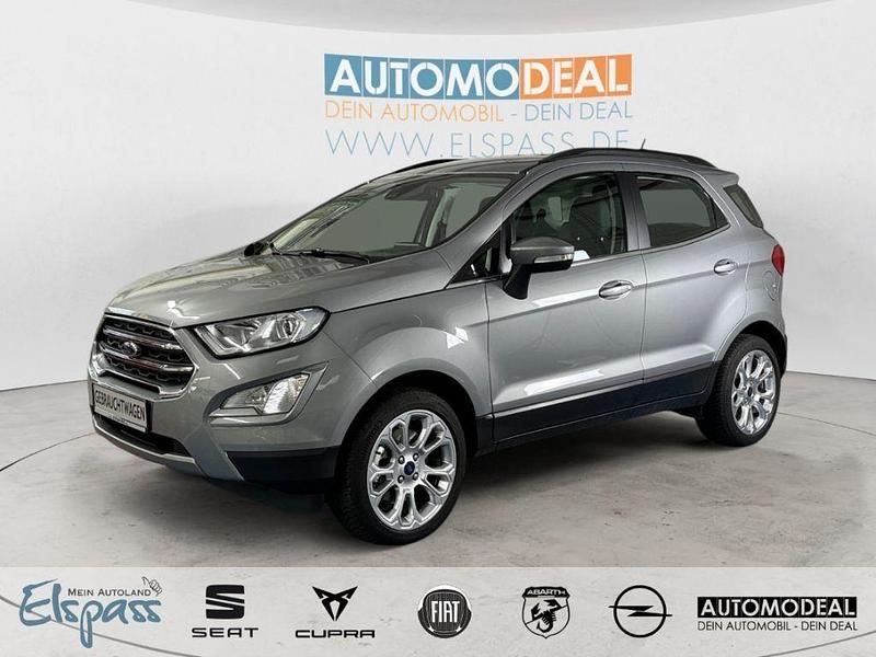 Grau Gebraucht 2022 Ford Ecosport Titanium SUV | 14.899 € (Superpreis) - Bild 1/4