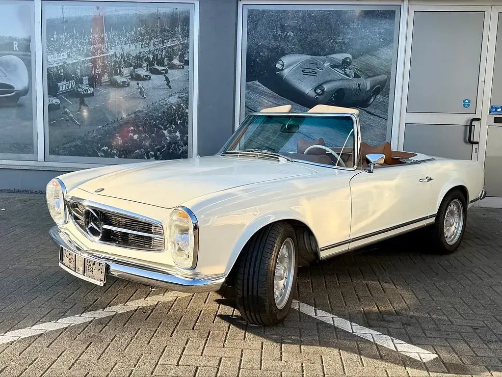 Gebraucht Mercedes SL280 170 PS (125 kW) 1968 Weiß Cabrio