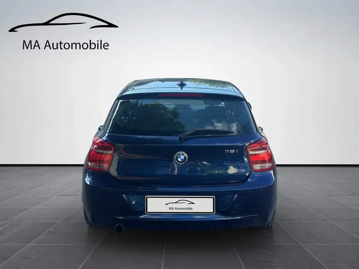 Gebraucht BMW 118 Comfort Edition 170 PS (125 kW) 2012 Blau Kleinwagen
