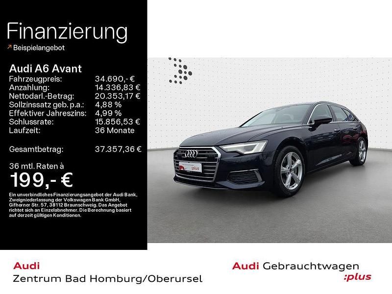 Gebraucht Audi A6 Design 286 PS (210 kW) 2021 Blau Kombi