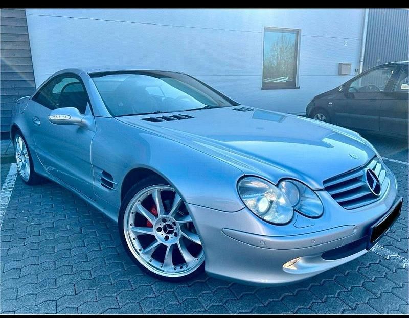 Silber Gebraucht 2003 Mercedes SL350 Cabrio | 9.000 € (Superpreis) - Bild 1/4