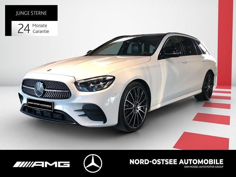 Gebraucht Mercedes E400 AMG 330 PS (242 kW) 2021 Unilack polarweiß Kombi