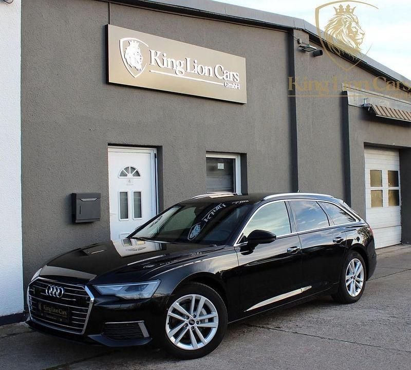 Mythosschwarz Gebraucht 2022 Audi A6 Sport Kombi | 34.880 € (Guter Preis) - Bild 1/4