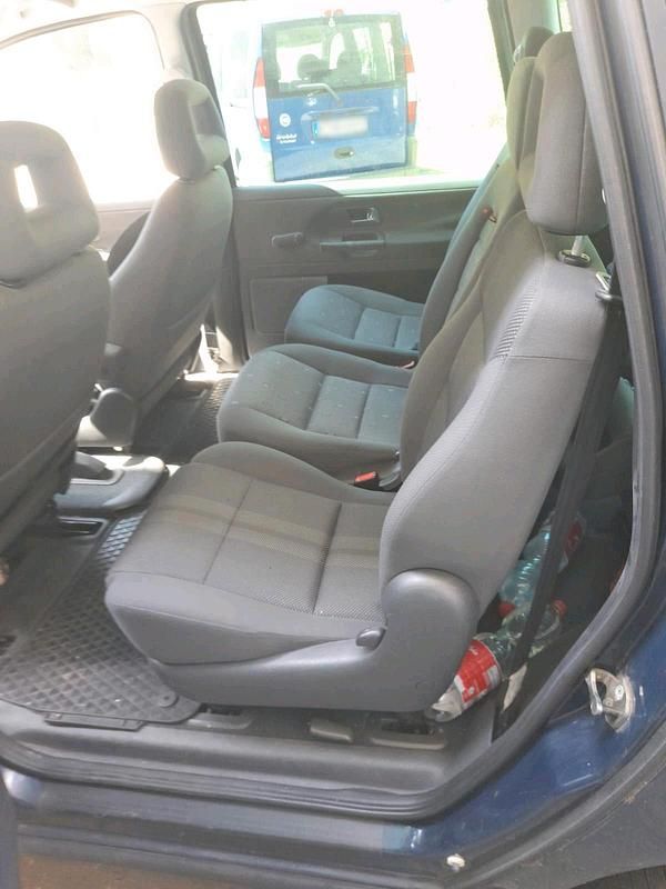 Gebraucht VW Sharan 116 PS (85 kW) 2003 Blau Van / Kleinbus