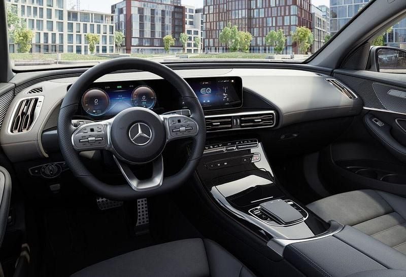 Gebraucht Mercedes EQC400 AMG 300 kW (408 PS) 2022 Schwarz unilack schwarz SUV