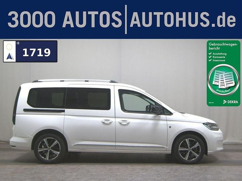 Candy weiss Gebraucht 2022 VW Caddy Maxi Style Van / Kleinbus | 19.890 € (Superpreis) - Bild 1/4