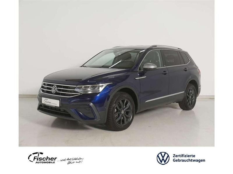 Gebraucht VW Tiguan Allspace Move 200 PS (147 kW) 2024 Blau SUV