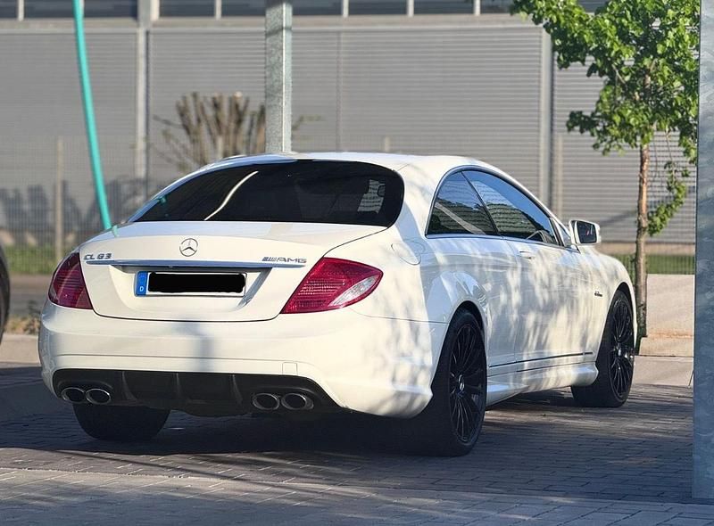 Weiß Gebraucht 2008 Mercedes CL63 AMG AMG Coupé | 24.500 € (Guter Preis) - Bild 1/4