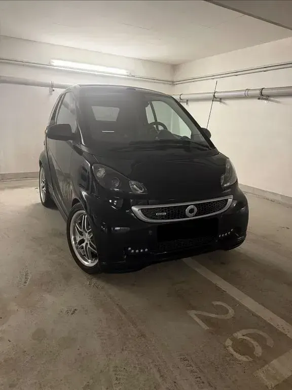 Gebraucht Smart ForTwo Cabrio Brabus 102 PS (75 kW) 2012 Schwarz Cabrio