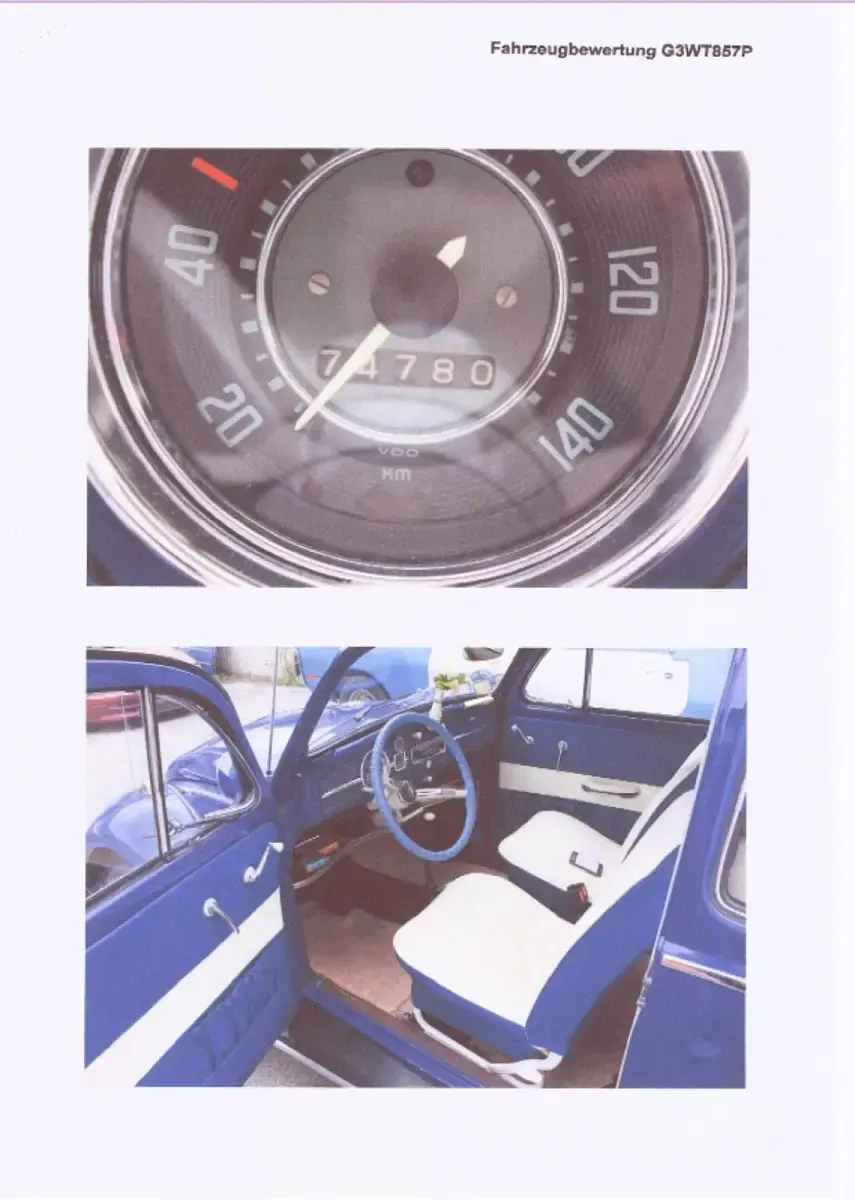 Gebraucht VW Käfer 34 PS (25 kW) 1964 Blau Limousine