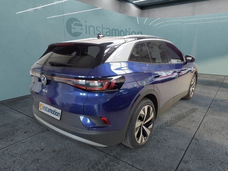 Blau Gebraucht 2021 VW ID.4 Edition SUV | 33.739 € (Teuer) - Bild 1/4