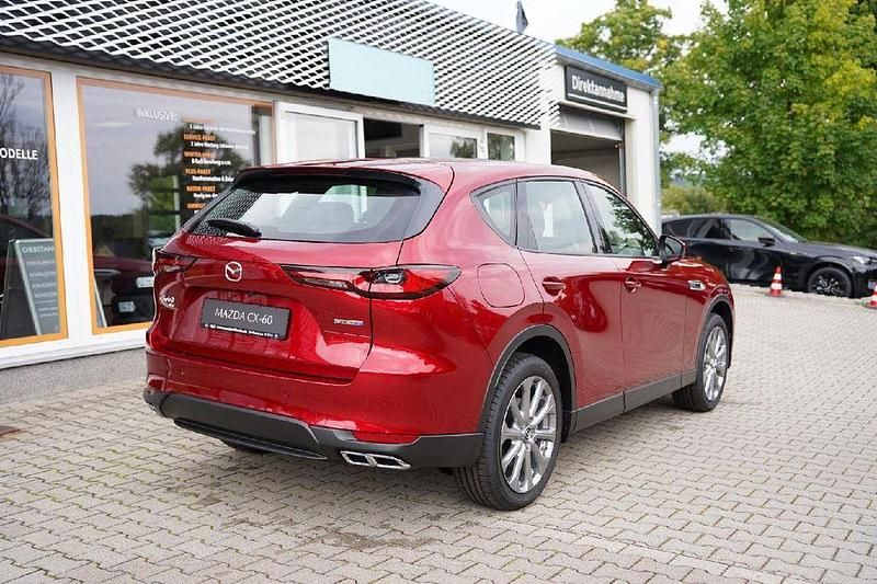 Neu Mazda CX-60 Exclusive-Line 328 PS (241 kW) 2025 Rot SUV