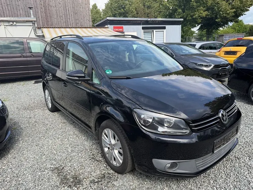 Gebraucht VW Touran 140 PS (102 kW) 2010 Schwarz Van / Kleinbus