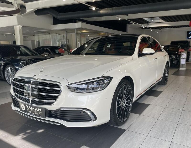 Weiß Gebraucht 2023 Mercedes S350 Limousine | 79.850 € (Fairer Preis) - Bild 1/4