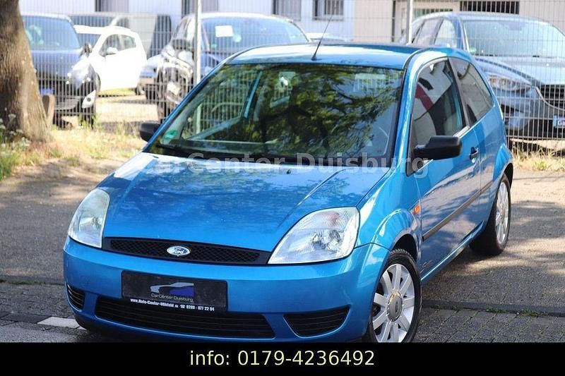 Blau Gebraucht 2005 Ford Fiesta Futura Kleinwagen | 1.350 € - Bild 1/4