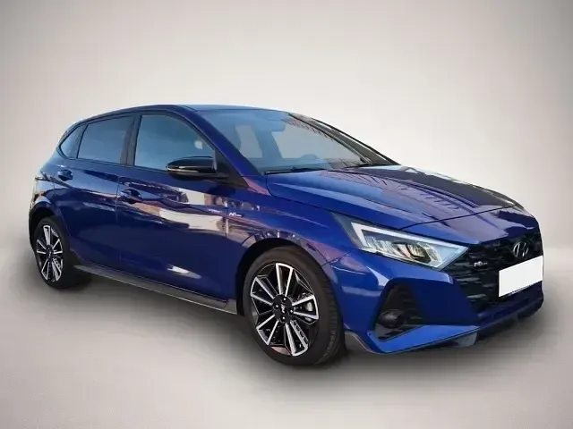 Gebraucht Hyundai i20 N Line 101 PS (74 kW) 2022 Blau Kleinwagen