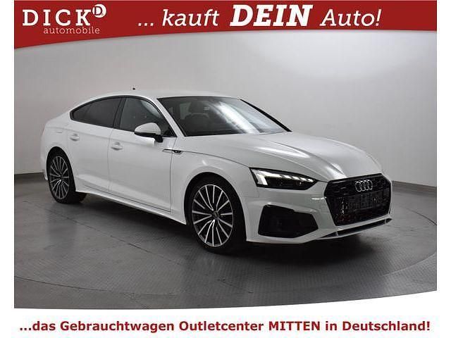 Weiß Gebraucht 2021 Audi A5 Sportback S-Line Limousine | 24.450 € (Guter Preis) - Bild 1/4