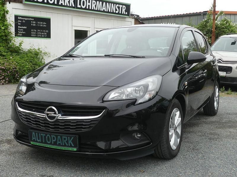 Schwarz Gebraucht 2015 Opel Corsa Color Edition Limousine | 7.290 € (Fairer Preis) - Bild 1/4