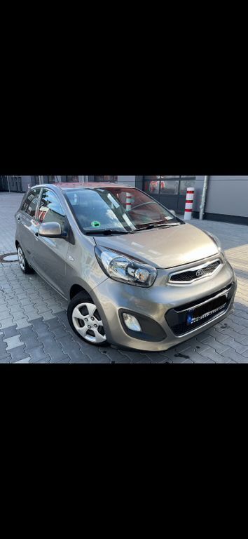 Grau Gebraucht 2013 Kia Picanto Attract Kleinwagen | 5.300 € (Fairer Preis) - Bild 1/4