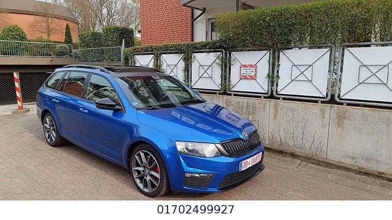Gebraucht Skoda Octavia RS 184 PS (135 kW) 2014 Blau Kleinwagen