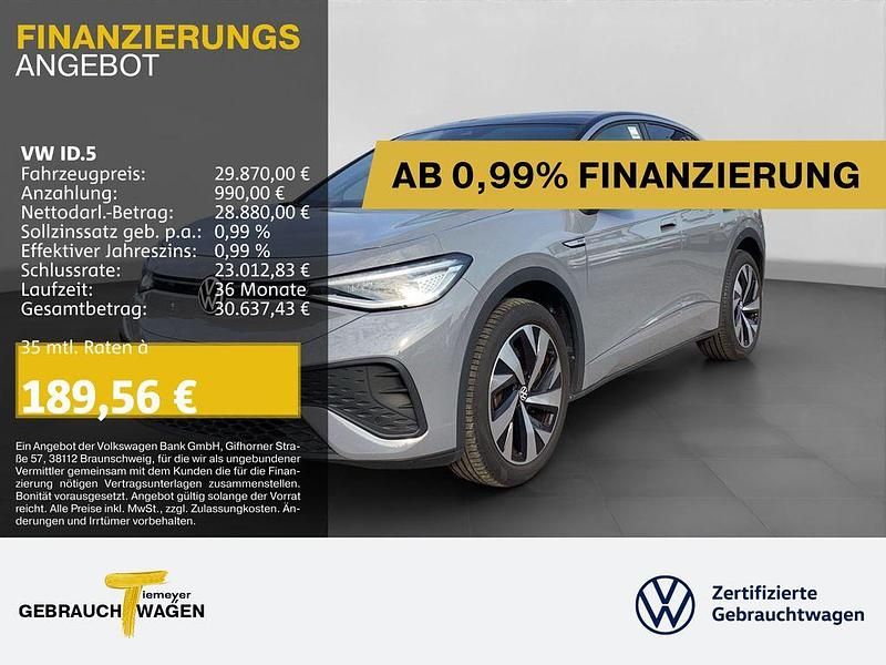 Grau Gebraucht 2022 VW ID.5 Pro SUV | 29.870 € (Fairer Preis) - Bild 1/4