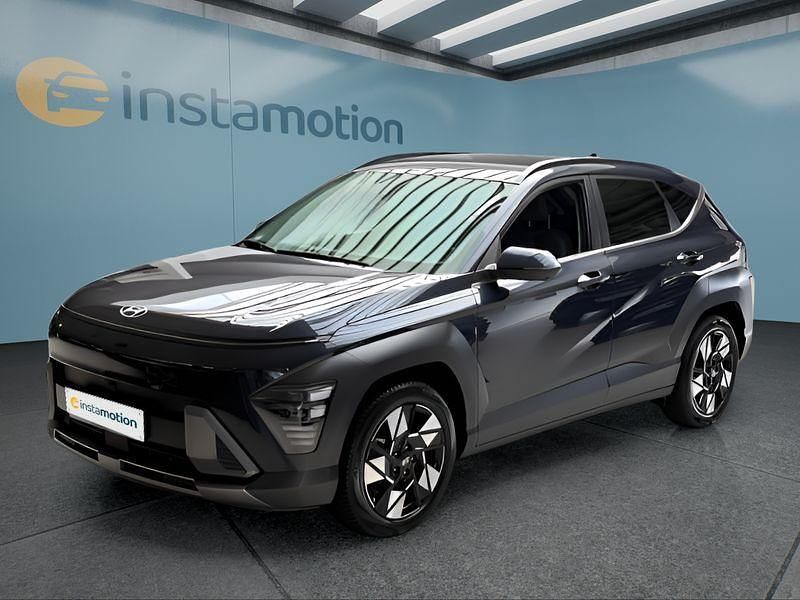 Blau Gebraucht 2023 Hyundai Kona SUV | 31.249 € (Teuer) - Bild 1/4