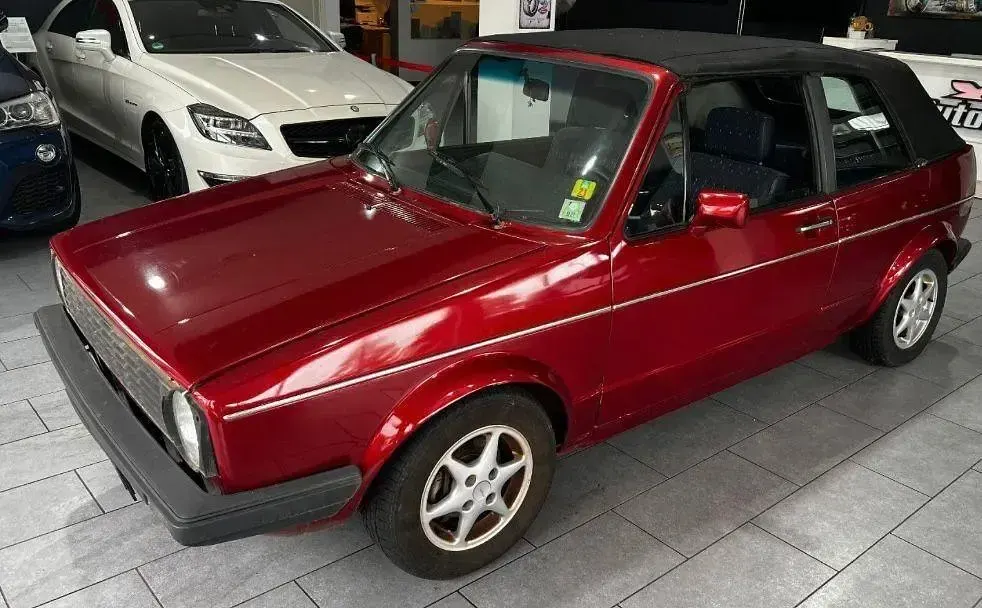Gebraucht VW Golf Cabriolet 98 PS (72 kW) 1991 Perleffektlack Cabrio
