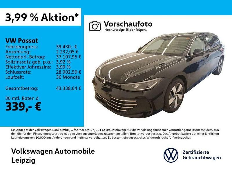 Schwarz Gebraucht 2025 VW Passat Elegance Limousine | 39.430 € (Guter Preis) - Bild 1/3