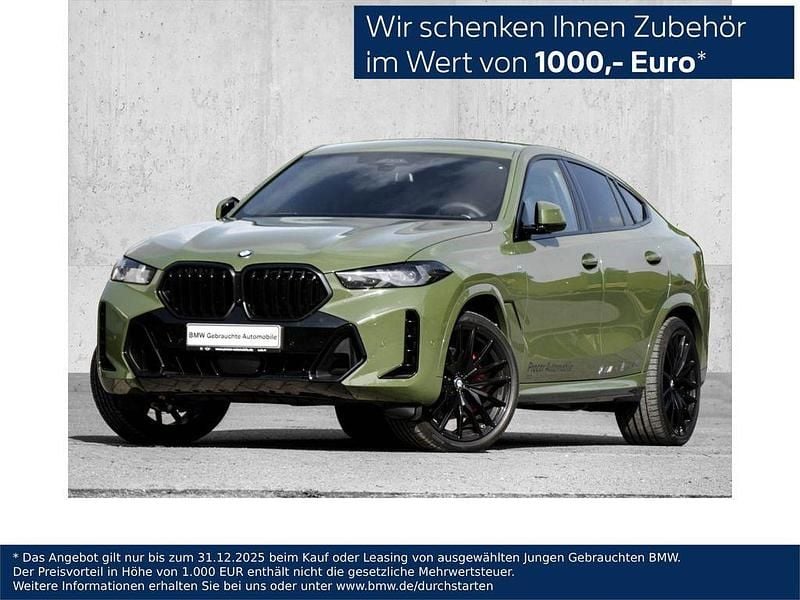 Grün Gebraucht 2025 BMW X6 M Sport SUV | 113.890 € - Bild 1/4