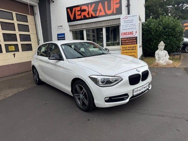 Mineralweiß Gebraucht 2014 BMW 116 Advantage Kleinwagen | 9.480 € (Fairer Preis) - Bild 1/4
